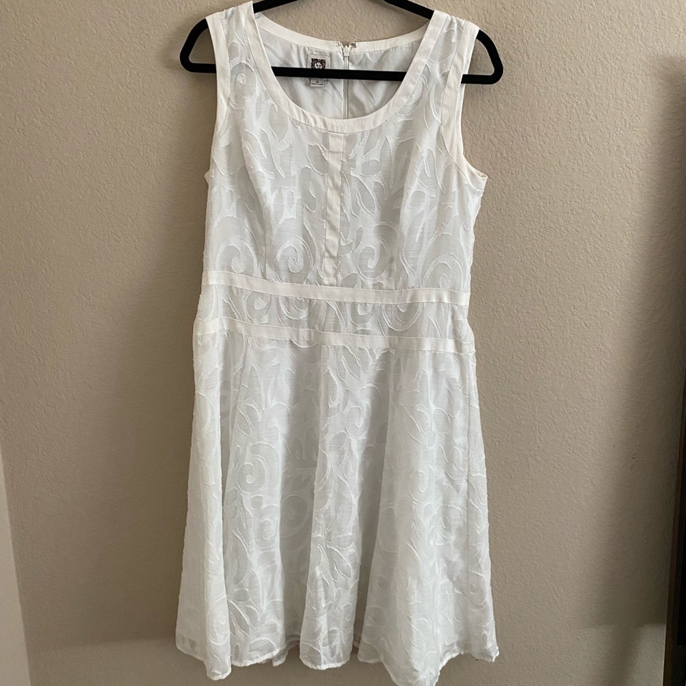 Ann Klein dress in white